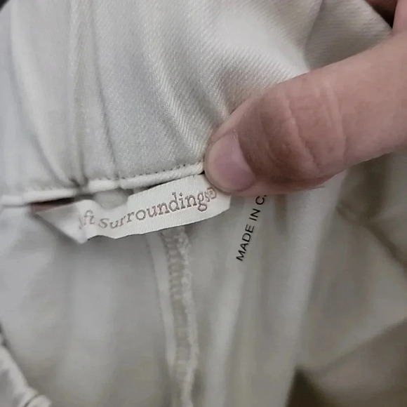 SOFT SURROUNDINGS Womens Ponte Slim Pull On Pants Small 4-6 Comfy Preppy - Picture 5 of 6